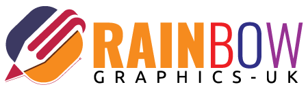 Rainbow graphics, graphic designing, Logo Designing, Web Designing, Stationery Design, T-shirt Design, Letterhead Design, Business Card, Envelope Design, Label,